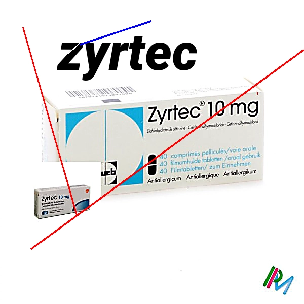 Nom du générique du zyrtec